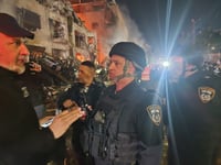 זירת הנפילה בתל אביב