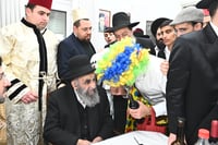 הגאון רבי משה צדקה בפורים