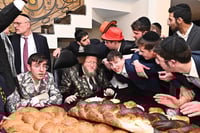 הגאון רבי שלום בער סורוצקין בפורים