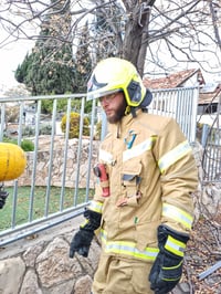 לוחם אש חרדי בבית שמש