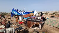 בזמן מלחמה: כוחות הביטחון הרסו מבנים בגבעת בית ענות בהר חברון