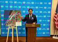 השגריר באו"ם חשף נתונים מפחידים: 213 רקטות לישראל בתוך 16 שעות מלבנון