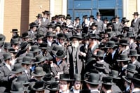 האדמו"ר מסאטמר בשיעור הכנה לדרשת שבת הגדול