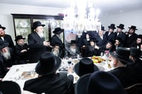 המעמד בסאטמר לכבוד ר' משה גבאי