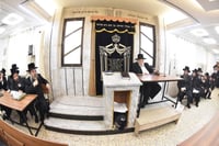 בחורי ויז'ניץ אצל הגרמ"ה הירש