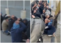 בהזייה הזו אתם חייבים לצפות: פלסטינים ניסו להסתנן לישראל דרך דוחסן אשפה