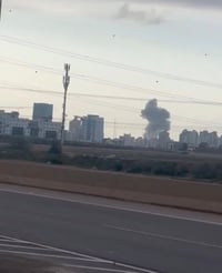 רסיסים נפלו בבאר שבע: 12 זירות נפילה 