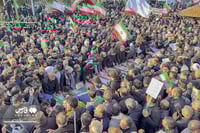  הלוויה ל-50 חיילי בסיג׳ שחוסלו בתקיפות האחרונות.