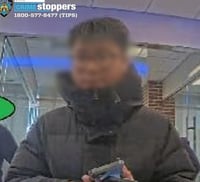 תמונת אחד החשודים שפורסמה לאחרונה בידי המשטרה