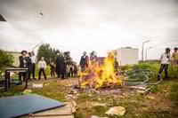 שריפת חמץ בעמנואל