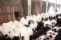 ברכת כהנים בהיכל ישיבת טשכנוב