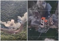 במקביל לשיגורים לישראל | תיעודים מרהיבים מהשמדת תשתיות חיזבאללה