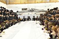 האדמו"ר ממכנובקא בעלזא בטיש נעילת החג