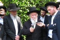 הגר"י זילברשטיין בהלווית הבחור יהושע ראם ז"ל