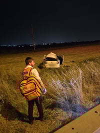 זירת התאונה