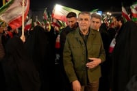 ראש הארגון לאנרגיה אטומית באיראן בהפגנות הרחוב בטהרן.