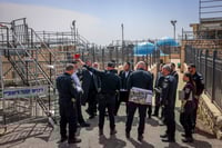 הפסקת העבודות במירון