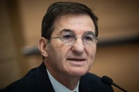 ח"כ בועז ביסמוט בישיבת ועדת חוץ וביטחון