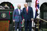 הביקור בארה"ב - המלך צ'ארלס השלישי ונשיא ארה"ב 