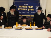 ועידת החינוך במעונו של האדמו"ר בעלזא