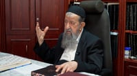 הגאון רבי בן ציון מוצפי כואב את המאבקים במירון: "זה נהיה גן ילדים, רבי שמעון לא אוהב את זה" 
