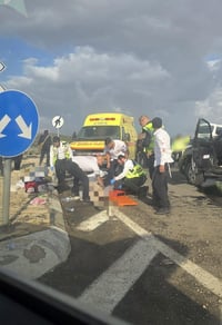 תאונה בחזור מהילולת הרשב"י