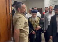 שיירה משוריית וסוכנים חמושים: הראש"ל תחת טבעת אבטחה הדוקה בארה"ב