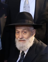מהתמונות האחרונות: הרב משה צרף זצ"ל - הערב 
