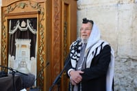 הרה"ר הגר"ק בר בכותל המערבי