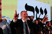 יו"ר ש"ס אריה דרעי, עם פרסום תוצאות הבחירות האחרונות
