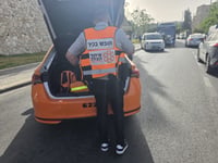 הכוחות בזירת התאונה, הבוקר 