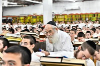 הגאון רבי חיים ברמן ה'מתמיד' של הישיבה