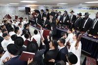 שמחת התורה אצל הגר"ז כהן