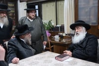 הגה"צ רבי ישראל יוסף קאהן אצל גדולי ישראל
