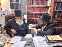 הרב משה פרזיס אצל הראשון לציון