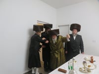 שמחת הפארשפיל בחצה"ק ויז'ניץ