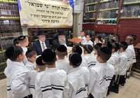 מסיבת הסידור בתלמוד תורה "נר שמואל"