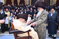 שמחת בית תולדות אברהם יצחק - צאנז