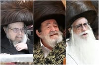 האדמו"רים מצאנז, מויז'נית ומבעלזא