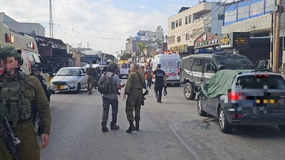 זירת הפיגוע בפונדוק. אילוסטרציה