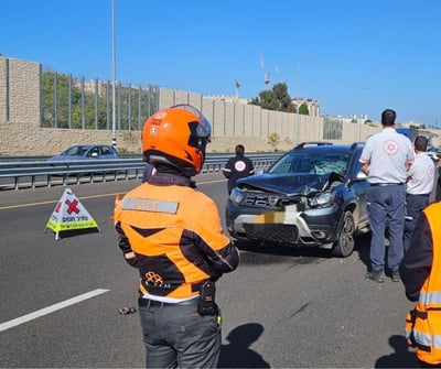 זירת התאונה