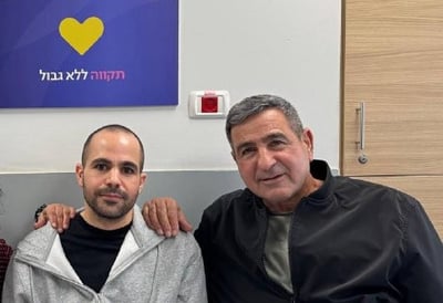 ירדן ביבס עם אביו