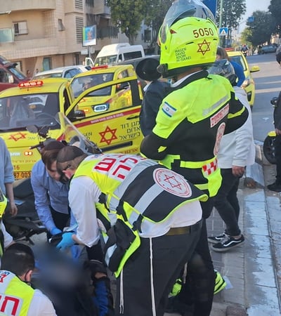זירת התאונה