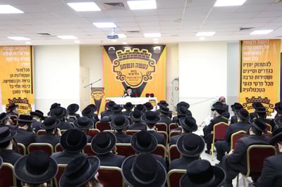 כינוס נגד פגעי הטכנולוגיה בקהילת 'קהל חסידי ירושלים' 