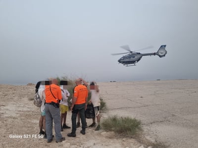 החילוץ מהנחל במדבר יהודה