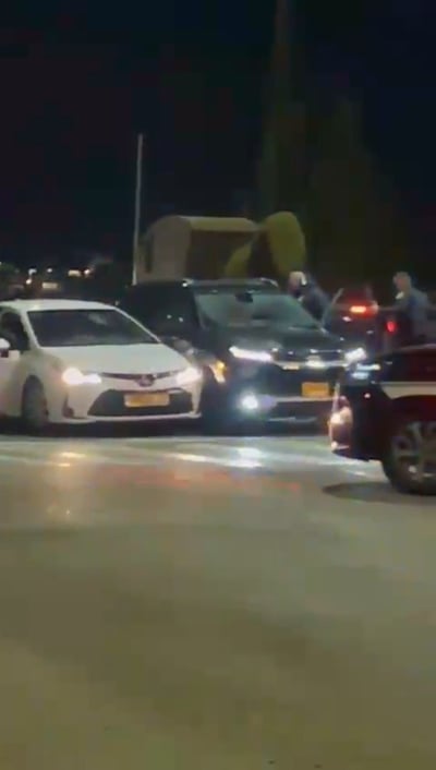 "הפעם יורידו אותך", איים באלימות - ונקלע למלכודת השוטרים | צפו