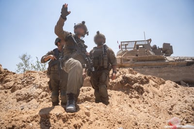 פעילות כוחות צוות הקרב החטיבתי גבעתי ברצועת עזה