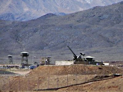 מערכת נ"מ שהייתה ממוקמת ליד מתקני הגרעין בנתנז