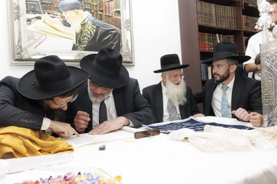 הכנסת ספר תורה, וחנוכת הבית לבית המדרש "חזון עובדיה" בגבעת זאב