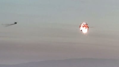 יירוט כלי טיס בלתי מאוייש ששוגק לעבר שטח מדינת ישראל